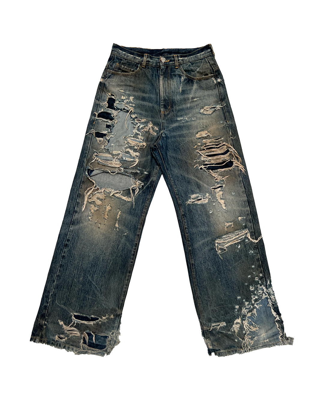 lildenimjean Lil Ragged Jean バギージーンズ34 lildenimjean Lil Ragged Jean バギージーンズ34